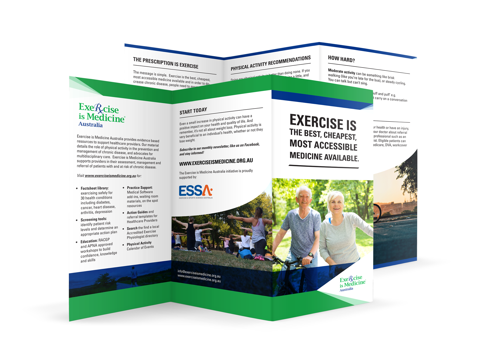 100 Exercise is Medicine Brochure